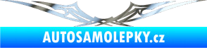 Samolepka Tetování 017 chrom fólie stříbrná zrcadlová