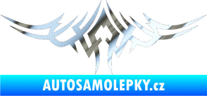 Samolepka Tetování 019 chrom fólie stříbrná zrcadlová