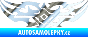 Samolepka Tetování 037 chrom fólie stříbrná zrcadlová