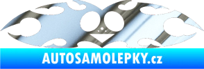 Samolepka Tetování 038 chrom fólie stříbrná zrcadlová