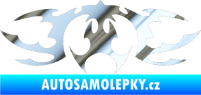 Samolepka Tetování 041 chrom fólie stříbrná zrcadlová