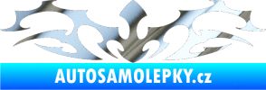 Samolepka Tetování 043 chrom fólie stříbrná zrcadlová