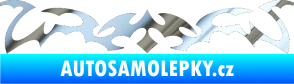 Samolepka Tetování 049 chrom fólie stříbrná zrcadlová