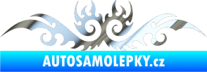 Samolepka Tetování 052 chrom fólie stříbrná zrcadlová