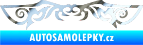 Samolepka Tetování 054 chrom fólie stříbrná zrcadlová