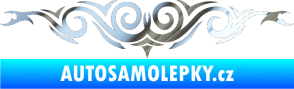 Samolepka Tetování 057 chrom fólie stříbrná zrcadlová