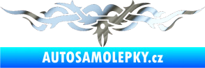 Samolepka Tetování 069 chrom fólie stříbrná zrcadlová