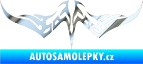 Samolepka Tetování 072 chrom fólie stříbrná zrcadlová