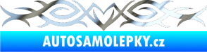 Samolepka Tetování 073 chrom fólie stříbrná zrcadlová