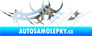 Samolepka Tetování 078 chrom fólie stříbrná zrcadlová