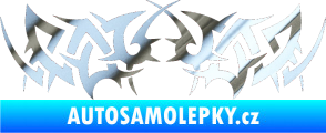 Samolepka Tetování 083 chrom fólie stříbrná zrcadlová