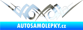 Samolepka Tetování 084 chrom fólie stříbrná zrcadlová