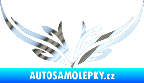 Samolepka Tetování 091 chrom fólie stříbrná zrcadlová