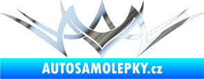 Samolepka Tetování 094 chrom fólie stříbrná zrcadlová