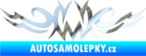 Samolepka Tetování 096 chrom fólie stříbrná zrcadlová