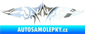Samolepka Tetování 120 chrom fólie stříbrná zrcadlová