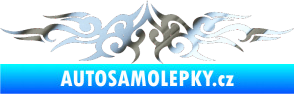 Samolepka Tetování 143 chrom fólie stříbrná zrcadlová