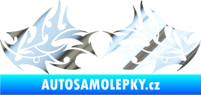 Samolepka Tetování 198 chrom fólie stříbrná zrcadlová