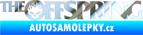 Samolepka The Off Spring 001 chrom fólie stříbrná zrcadlová