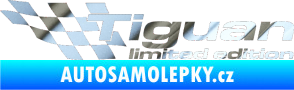 Samolepka Tiguan limited edition levá chrom fólie stříbrná zrcadlová