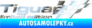 Samolepka Tiguan limited edition pravá chrom fólie stříbrná zrcadlová
