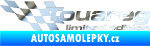 Samolepka Touareg limited edition levá chrom fólie stříbrná zrcadlová