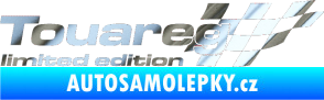 Samolepka Touareg limited edition pravá chrom fólie stříbrná zrcadlová