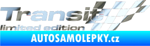 Samolepka Transit limited edition pravá chrom fólie stříbrná zrcadlová