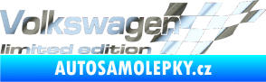 Samolepka Volkswagen limited edition pravá chrom fólie stříbrná zrcadlová