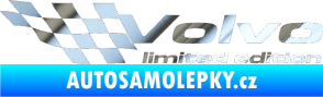Samolepka Volvo limited edition levá chrom fólie stříbrná zrcadlová