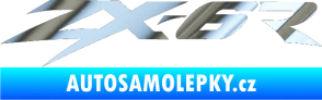Samolepka ZX 6R chrom fólie stříbrná zrcadlová