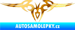 Samolepka Tetování 006 chrom fólie zlatá zrcadlová