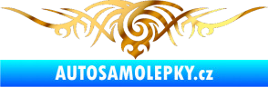 Samolepka Tetování 070 chrom fólie zlatá zrcadlová