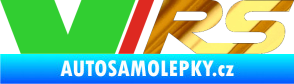 Samolepka VRS barva chrom fólie zlatá zrcadlová