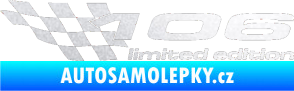Samolepka 106 limited edition levá pískované sklo