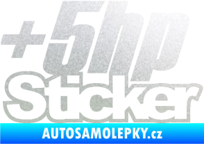 Samolepka + 5hp sticker 001 pískované sklo