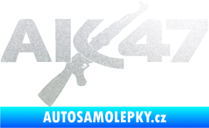 Samolepka AK 47 pískované sklo