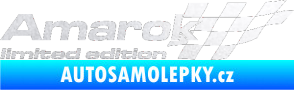 Samolepka Amarok limited edition pravá pískované sklo