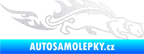 Samolepka Animal flames 056 pravá puma pískované sklo