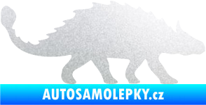 Samolepka Ankylosaurus 001 pravá pískované sklo