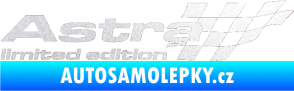 Samolepka Astra limited edition pravá pískované sklo