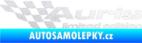 Samolepka Auris limited edition levá pískované sklo