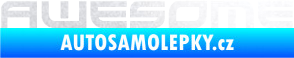 Samolepka Awesome pískované sklo