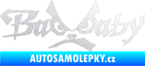 Samolepka Bad Baby pískované sklo
