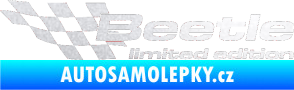Samolepka Beetle limited edition levá pískované sklo