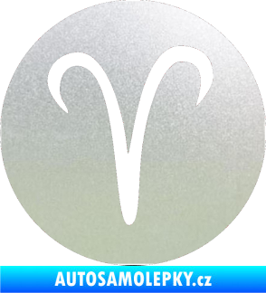 Samolepka Beran zvěrokruh 001 - horoskop pískované sklo
