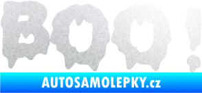 Samolepka Boo! pískované sklo