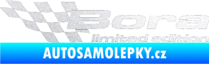 Samolepka Bora limited edition levá pískované sklo