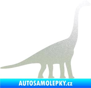 Samolepka Brachiosaurus 001 pravá pískované sklo