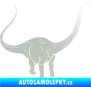 Samolepka Brachiosaurus 002 pravá pískované sklo